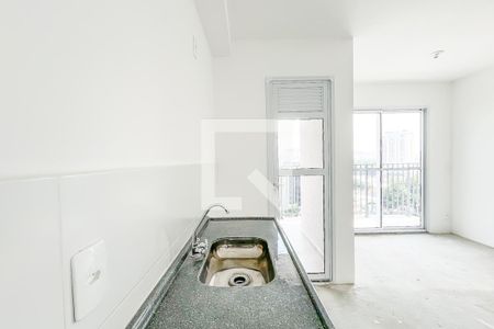 Sala/Cozinha de apartamento à venda com 2 quartos, 41m² em Bom Retiro, São Paulo