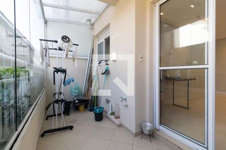 Varanda da Sala de apartamento para alugar com 2 quartos, 65m² em Vila Caraguata, São Paulo