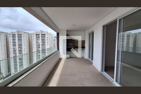 Varanda  de apartamento à venda com 3 quartos, 137m² em Jardim do Mar, São Bernardo do Campo