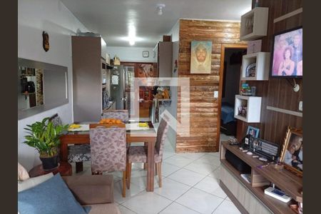 Sala/Cozinha  de casa para alugar com 2 quartos, 50m² em Olaria, Canoas