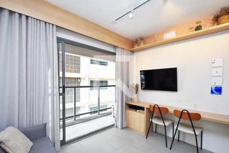 Sala de kitnet/studio à venda com 1 quarto, 31m² em Jardim Paulista, São Paulo