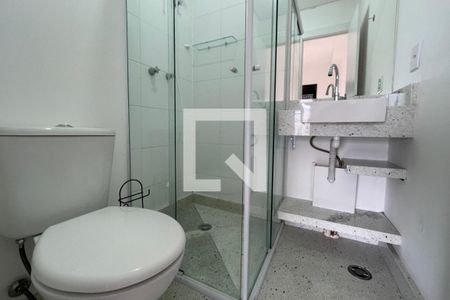 Banheiro de kitnet/studio para alugar com 1 quarto, 30m² em Jardim São Paulo, São Paulo
