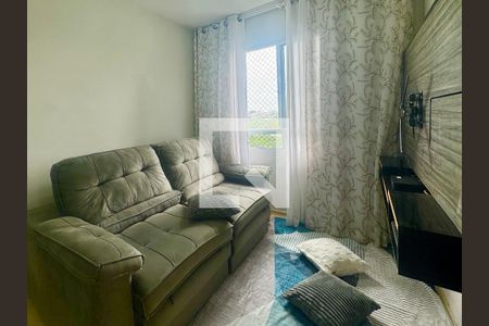 Sala de apartamento para alugar com 3 quartos, 74m² em Vila Florida, Guarulhos