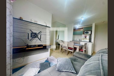 Sala de apartamento para alugar com 3 quartos, 74m² em Vila Florida, Guarulhos