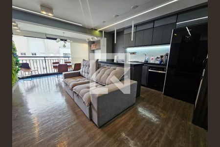 Sala/Cozinha de apartamento para alugar com 3 quartos, 170m² em Campestre, Santo André