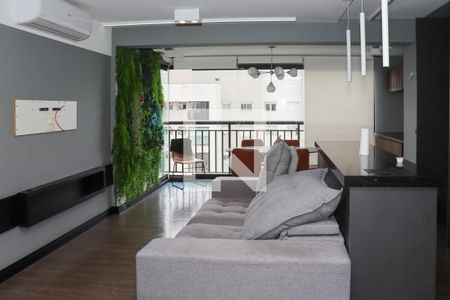 Sala/Cozinha de apartamento para alugar com 3 quartos, 170m² em Campestre, Santo André