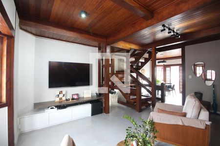 Sala de casa de condomínio à venda com 5 quartos, 216m² em Taquara, Rio de Janeiro