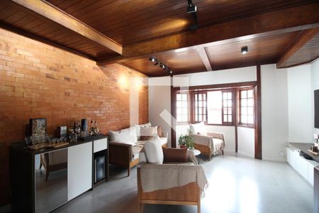 Sala de casa de condomínio à venda com 5 quartos, 216m² em Taquara, Rio de Janeiro