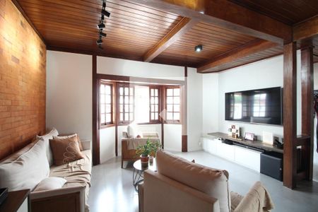 Sala de casa de condomínio à venda com 5 quartos, 216m² em Taquara, Rio de Janeiro