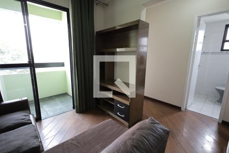 Sala de apartamento à venda com 2 quartos, 68m² em Vila Homero Thon, Santo André