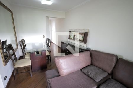 Sala de apartamento à venda com 2 quartos, 68m² em Vila Homero Thon, Santo André