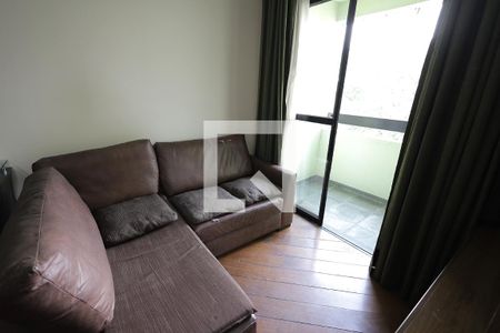 Sala de apartamento à venda com 2 quartos, 68m² em Vila Homero Thon, Santo André