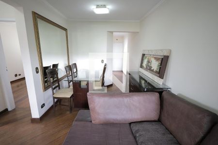 Sala de apartamento à venda com 2 quartos, 68m² em Vila Homero Thon, Santo André
