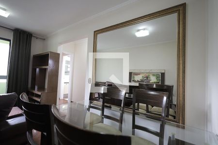 Sala de apartamento à venda com 2 quartos, 68m² em Vila Homero Thon, Santo André