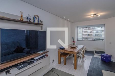 sala e sacada extendida_2 de apartamento à venda com 2 quartos, 56m² em Jardim da Saúde, São Paulo