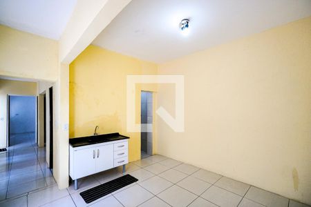 Sala e cozinha de casa de condomínio para alugar com 3 quartos, 126m² em Tatuapé, São Paulo