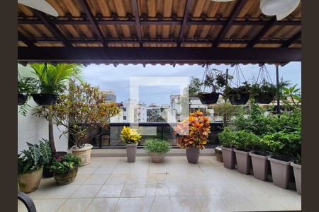 Varanda  de apartamento à venda com 3 quartos, 280m² em Recreio dos Bandeirantes, Rio de Janeiro