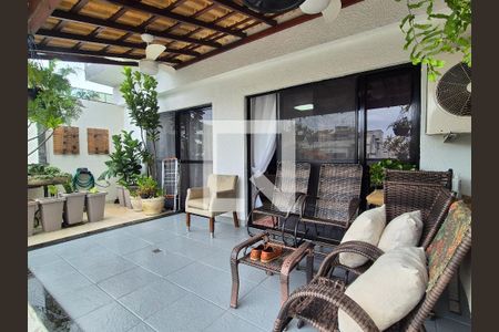 Varanda  de apartamento à venda com 3 quartos, 280m² em Recreio dos Bandeirantes, Rio de Janeiro