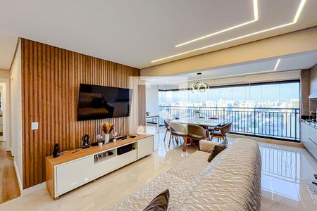 Sala de apartamento à venda com 3 quartos, 109m² em Vila Zilda, São Paulo