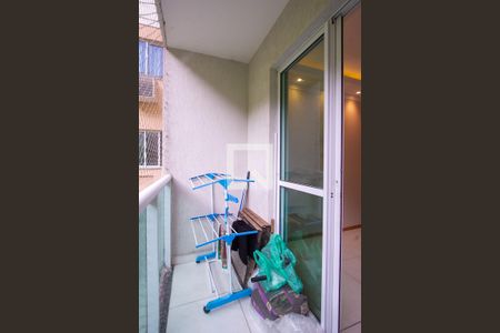 Varanda da Sala de apartamento para alugar com 2 quartos, 55m² em Maria Paula, São Gonçalo