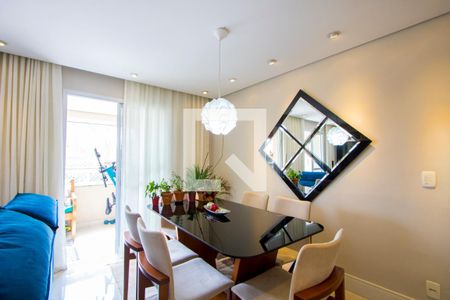 Sala de apartamento à venda com 2 quartos, 80m² em Campestre, Santo André