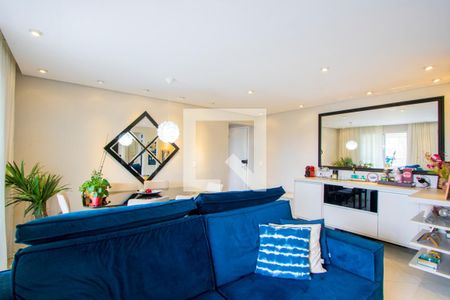 Sala de apartamento à venda com 2 quartos, 80m² em Campestre, Santo André