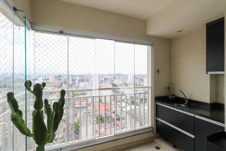 Varanda de apartamento à venda com 2 quartos, 67m² em Centro, São Caetano do Sul