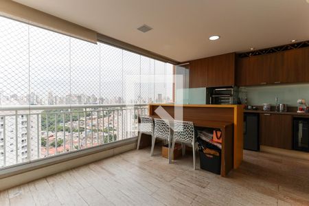 Varanda gourmet de apartamento à venda com 3 quartos, 118m² em Parque Mandaqui, São Paulo