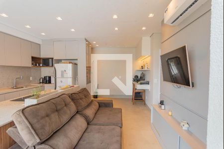 Sala de apartamento à venda com 2 quartos, 76m² em Swiss Park, Campinas