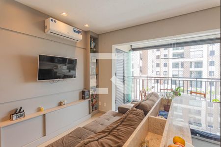 Sala de apartamento à venda com 2 quartos, 76m² em Swiss Park, Campinas