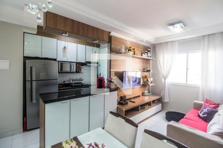 Sala  de apartamento à venda com 2 quartos, 51m² em Centro, Barueri