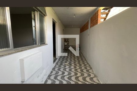 Varanda de casa para alugar com 1 quarto, 70m² em Jardim Olavo Bilac, Duque de Caxias