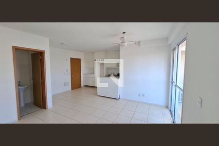 Sala de apartamento para alugar com 1 quarto, 57m² em Nova Aliança, Ribeirão Preto