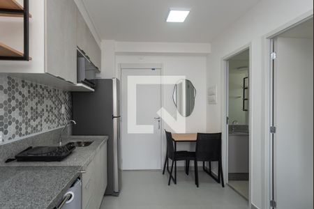 Cozinha de apartamento para alugar com 1 quarto, 28m² em Vila Romana, São Paulo