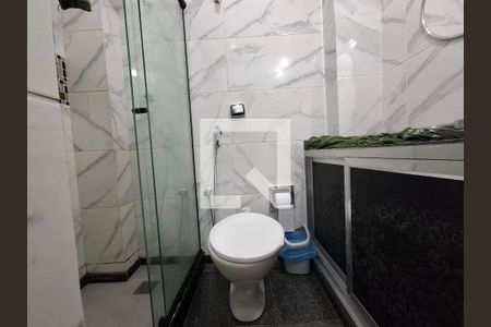 Banheiro  de apartamento para alugar com 1 quarto, 45m² em Lapa, Rio de Janeiro