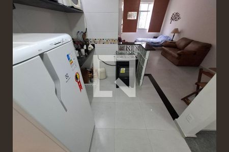 Cozinha  de apartamento para alugar com 1 quarto, 45m² em Lapa, Rio de Janeiro