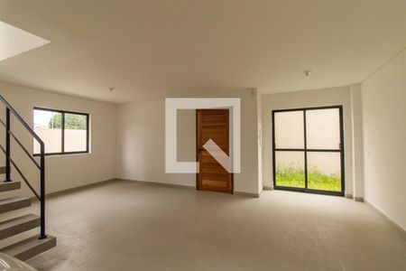 Sala/Cozinha de casa de condomínio para alugar com 3 quartos, 120m² em Santa Quiteria, Curitiba