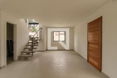 Sala/Cozinha de casa de condomínio para alugar com 3 quartos, 120m² em Santa Quiteria, Curitiba