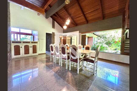Sala de Jantar de casa de condomínio para alugar com 6 quartos, 555m² em Santo Antonio de Lisboa, Florianópolis