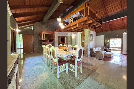 Sala de Jantar de casa de condomínio para alugar com 6 quartos, 555m² em Santo Antonio de Lisboa, Florianópolis