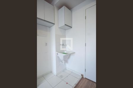 Sala / Cozinha / Área de Serviço de apartamento para alugar com 1 quarto, 25m² em Vila Nova das Belezas, São Paulo