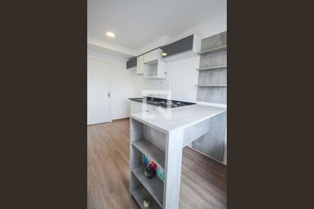 Sala / Cozinha / Área de Serviço de apartamento para alugar com 1 quarto, 25m² em Vila Nova das Belezas, São Paulo