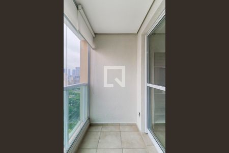 Varanda de apartamento à venda com 1 quarto, 37m² em Santo Amaro, São Paulo