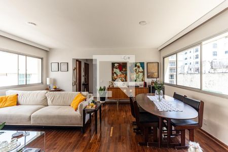 Sala de apartamento à venda com 3 quartos, 130m² em Santa Cecilia, São Paulo