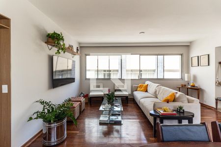 Sala de apartamento à venda com 3 quartos, 130m² em Santa Cecilia, São Paulo
