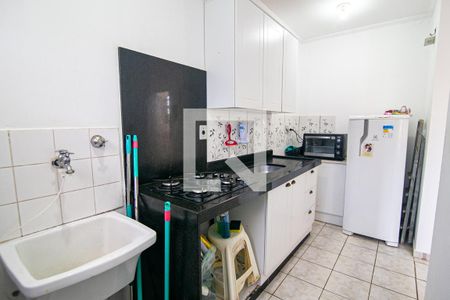 Cozinha e Área de Serviço de apartamento para alugar com 2 quartos, 43m² em Jardim Morumbi, Indaiatuba