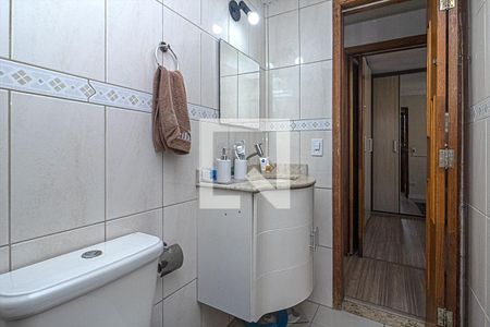 banheiro social_3 de apartamento à venda com 2 quartos, 60m² em Jardim Celeste, São Paulo
