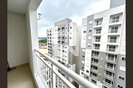 Varanda da Sala de apartamento para alugar com 2 quartos, 43m² em Bonsucesso, Guarulhos