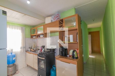 Sala/Cozinha de apartamento à venda com 2 quartos, 42m² em Guajuviras, Canoas