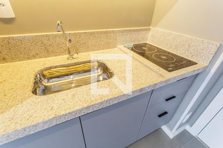 Sala/Cozinha de apartamento para alugar com 1 quarto, 25m² em Vila Nova Conceição, São Paulo